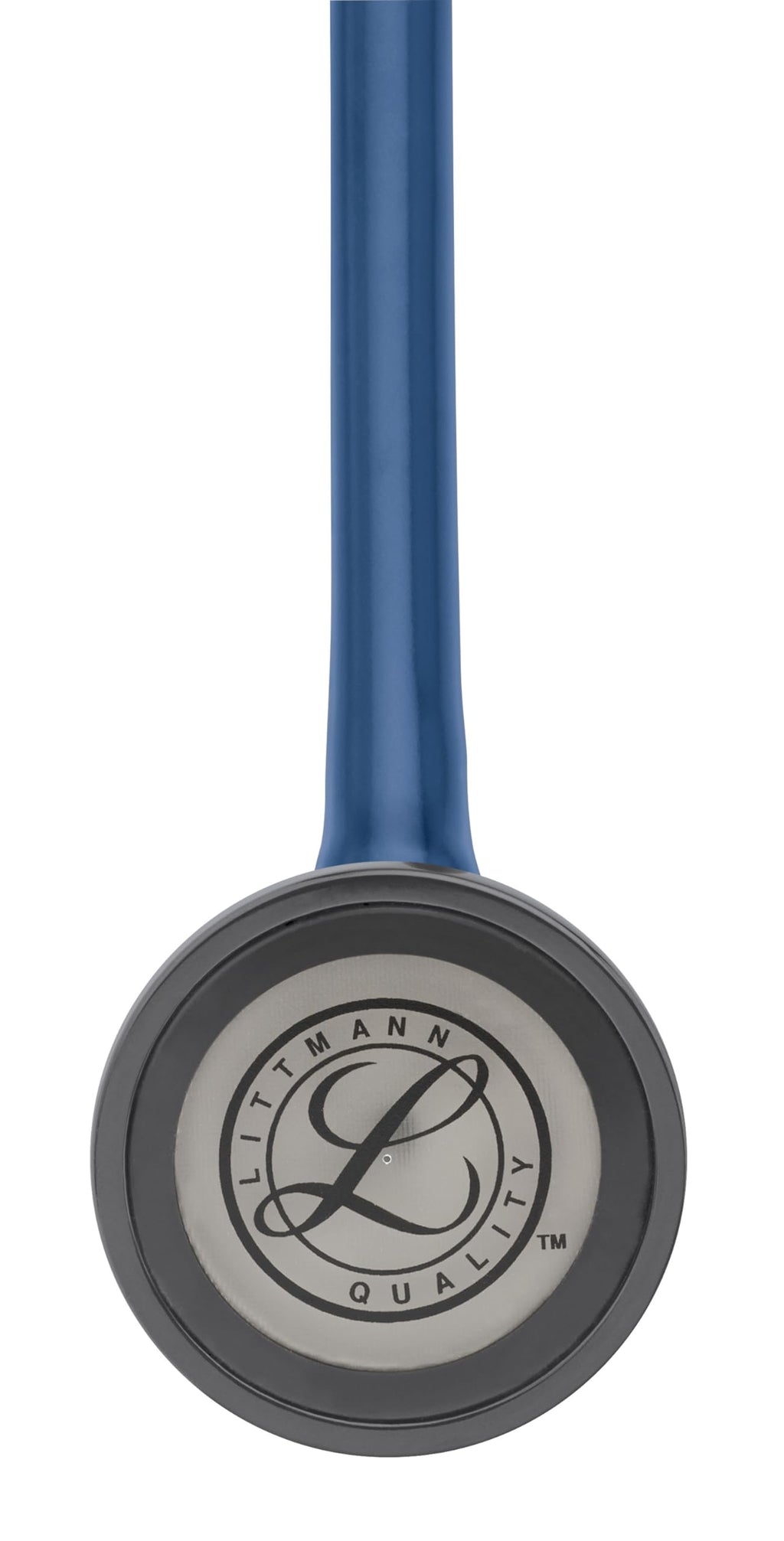 3M Littmann Master Cardiology Stethoscope, 2176, Stainless Steel Smoke-Finish Chestpiece, 27" Black Tube