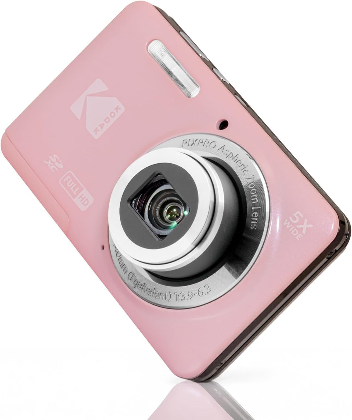Kodak PixPro Friendly Zoom FZ55 16MP 1080p Full HD Camera (Pastel Pink)