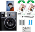 Fujifilm Instax Mini 41 Instant Camera Bundle with Instax Mini Film | 20 Exposures + 4 Pack AA Batteries + Cleaning Cloth (4 Items)