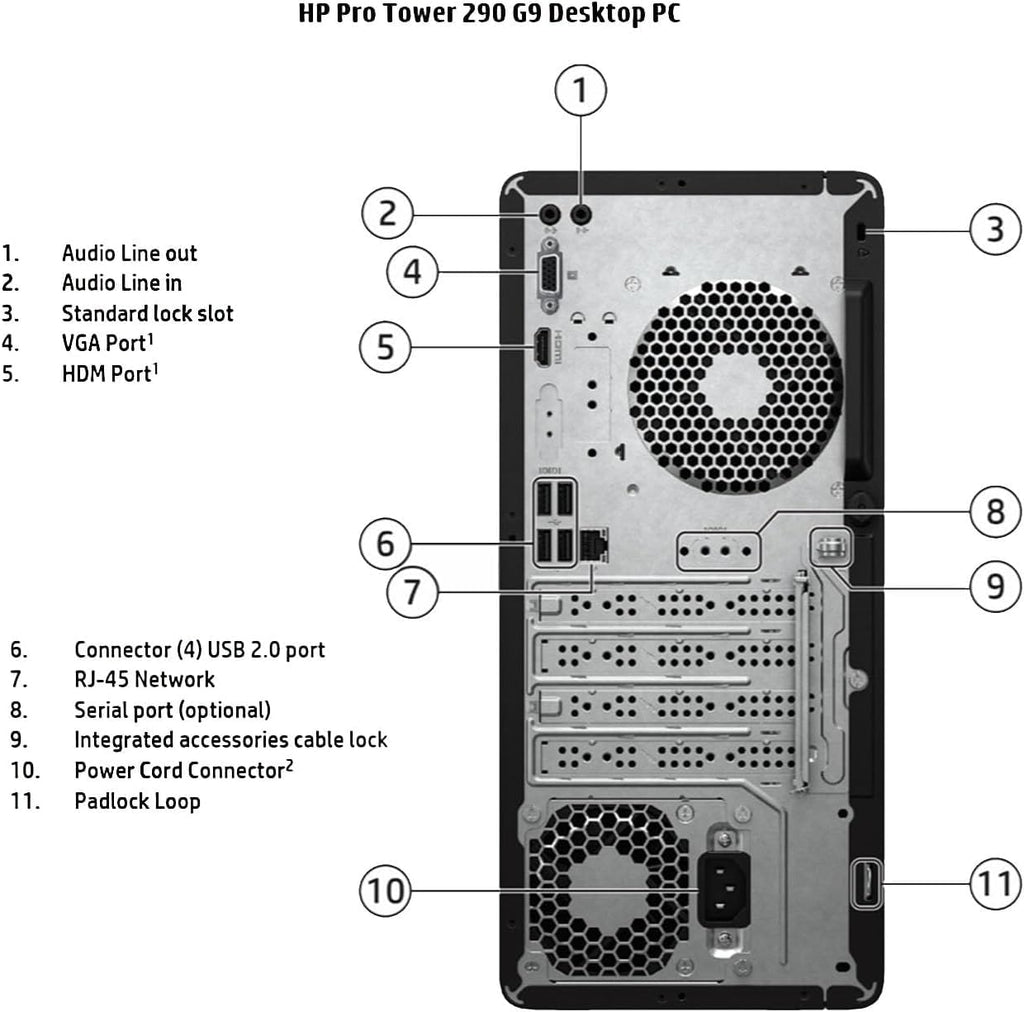 HP Pro Tower 290 G9 Business Desktop, Intel Core i9-12900K Processor (16 Cores, Up to 5.2GHz), 64GB RAM, 1TB PCIe SSD, Support 4K, HDMI, VGA, Wi-Fi, Bluetooth, Keyboard & Mouse, Windows 11 Pro