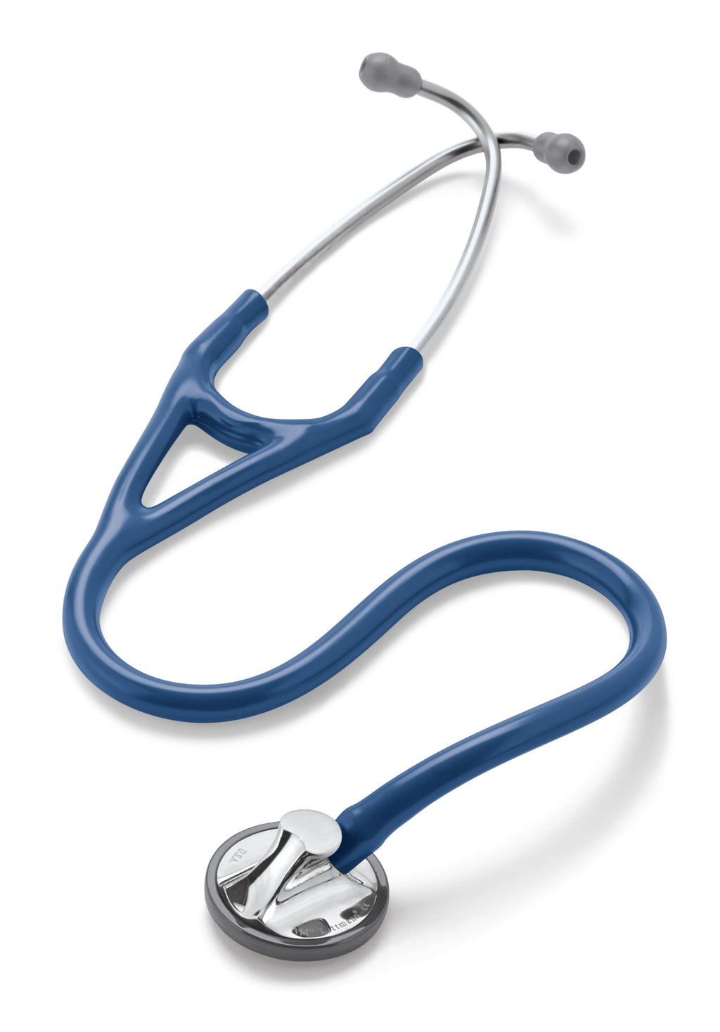 3M Littmann Master Cardiology Stethoscope, 2176, Stainless Steel Smoke-Finish Chestpiece, 27" Black Tube