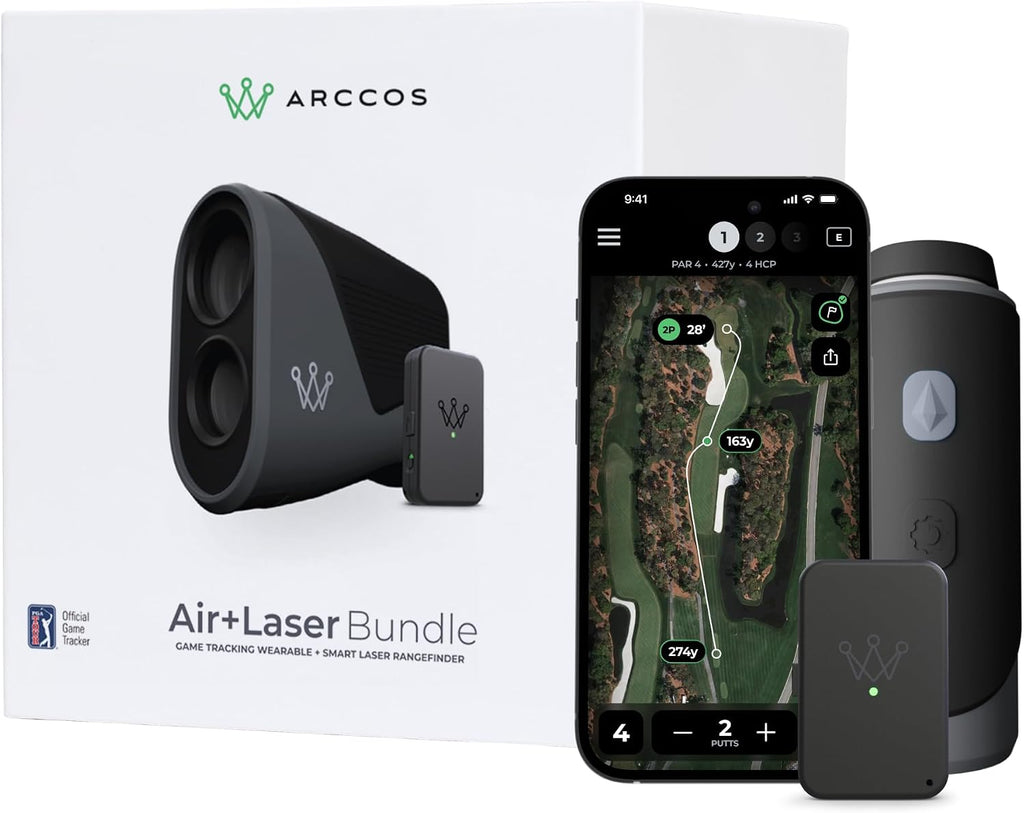 Arccos Air + Smart Laser AI Rangefinder Bundle