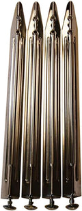 Game Room Guys Pinball Legs with Levelers - Chrome - Set of 4