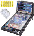 Mini Pinball Game Machine Desktop Ball Shooting Toy (Plug-in Version)