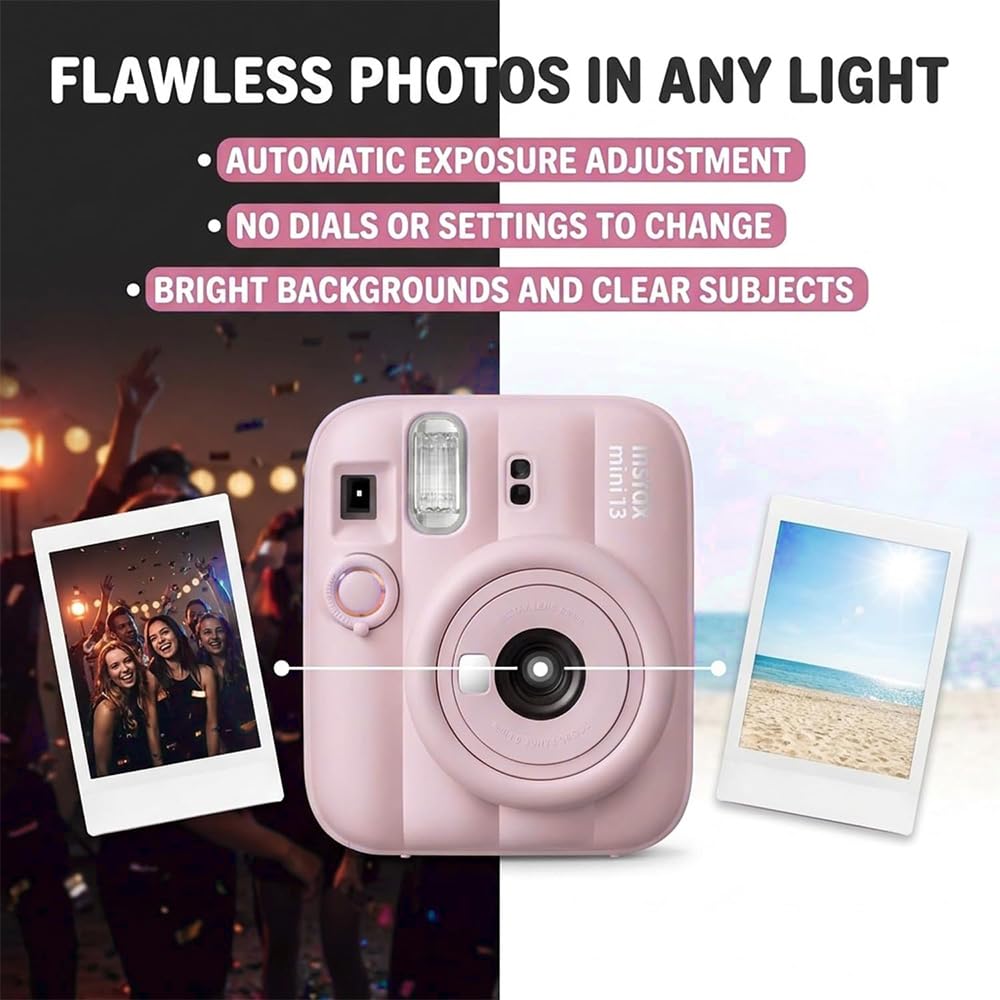 Fujifilm Instax Mini 13 Blue Instant Camera with 20-Sheet Film Set