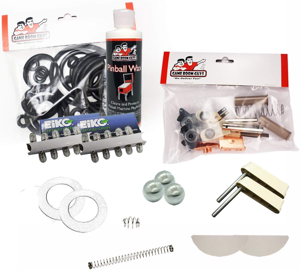 Game Room Guys 1980 Stern Flight 2000 Pinball Black Premium Maintenance Kit