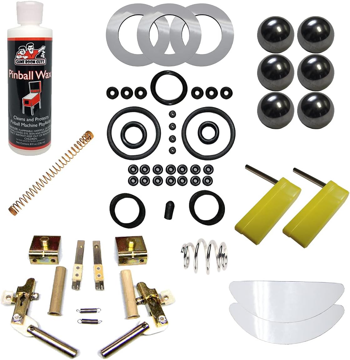 Game Room Guys Premium/LE Black Maintenance Kit Compatible with Deadpool By Stern Pinball Machine 2018