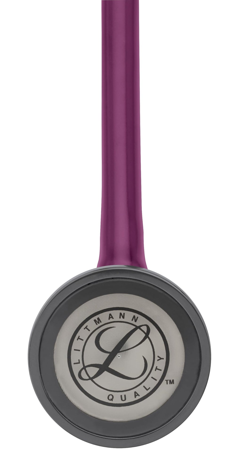 3M Littmann Master Cardiology Stethoscope, 2176, Stainless Steel Smoke-Finish Chestpiece, 27" Black Tube