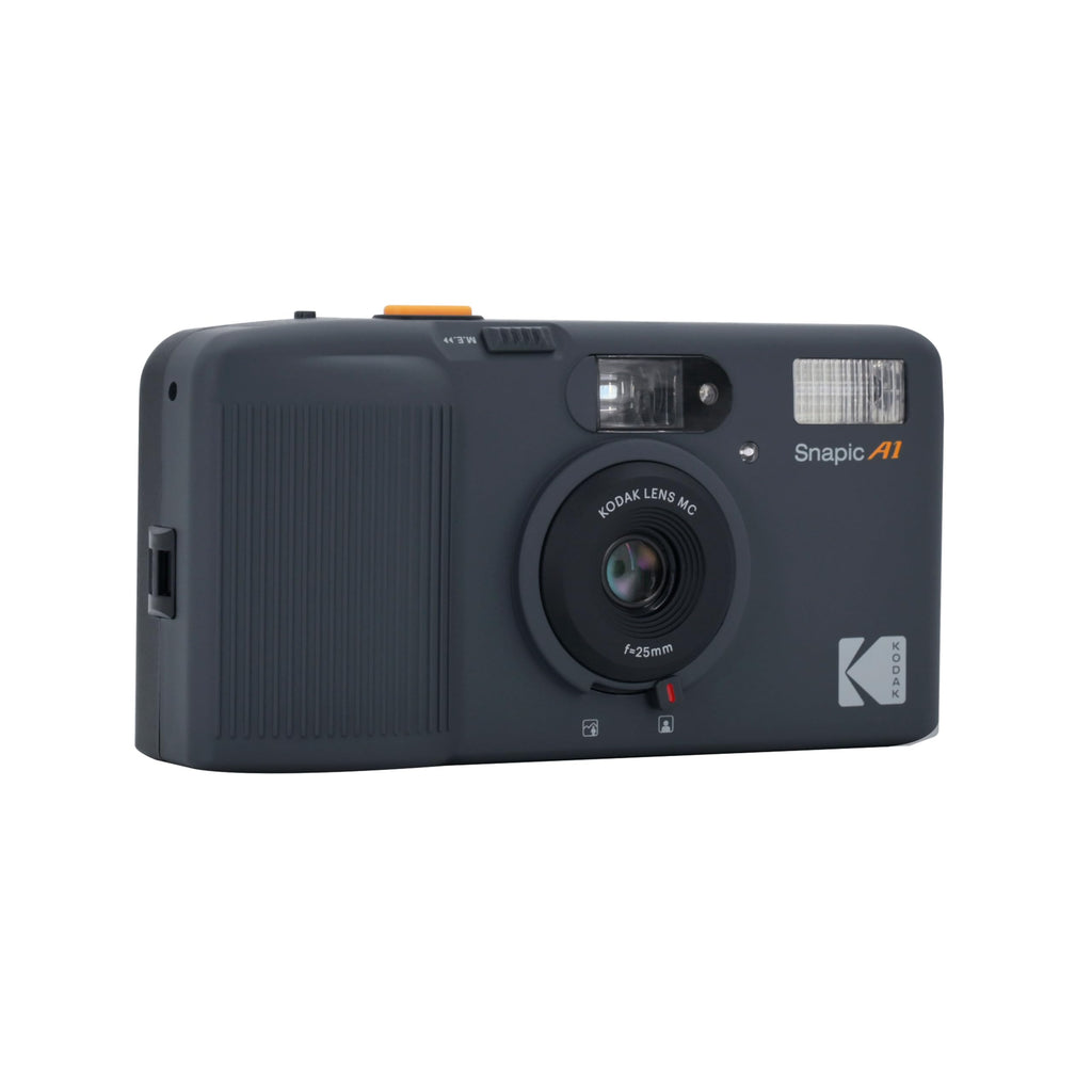 KODAK Snapic A1 35mm Film Camera 35mm, Reusable, 2-Zone Focus, Lightweight, Compact (Ivory White) Bundle with Kodak Ultramax 400/24EXP 35mm Roll Film