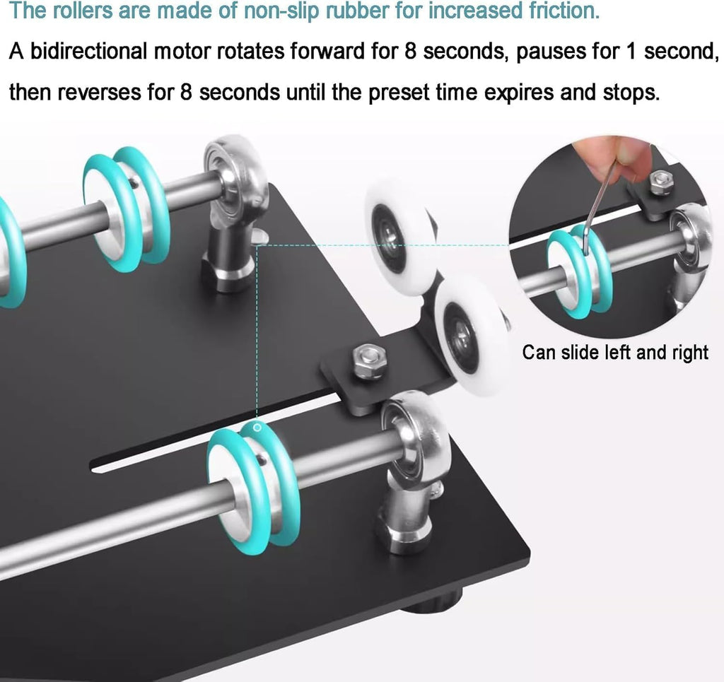 Electric Film Processor Machine,Universal Automatic Darkroom Film Processor Machine,with1-30min Timer & 4 Preset Programs