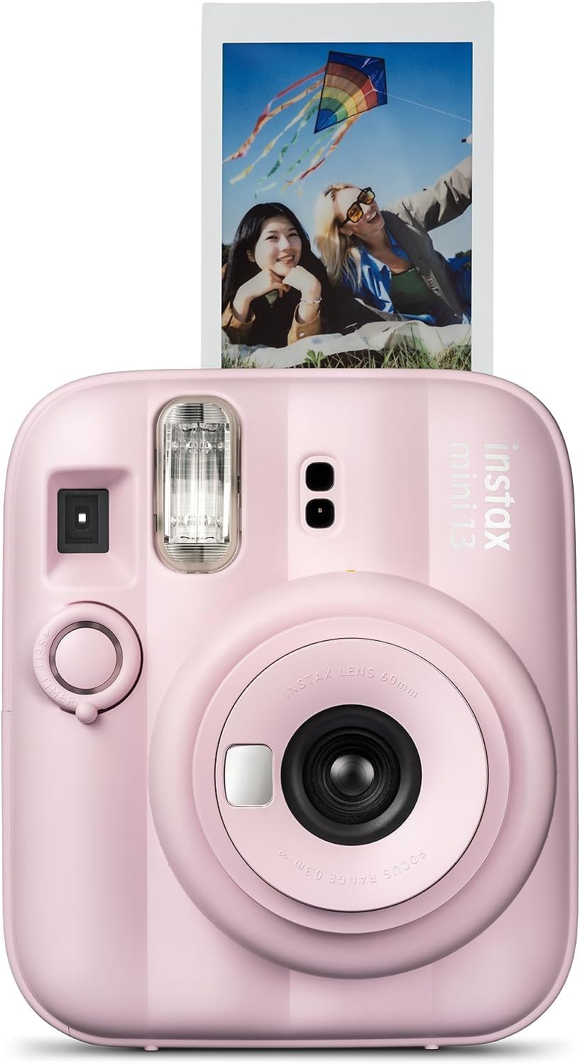 FUJIFILM instax Mini 13 Instant Film Camera Bundle (Candy Pink)