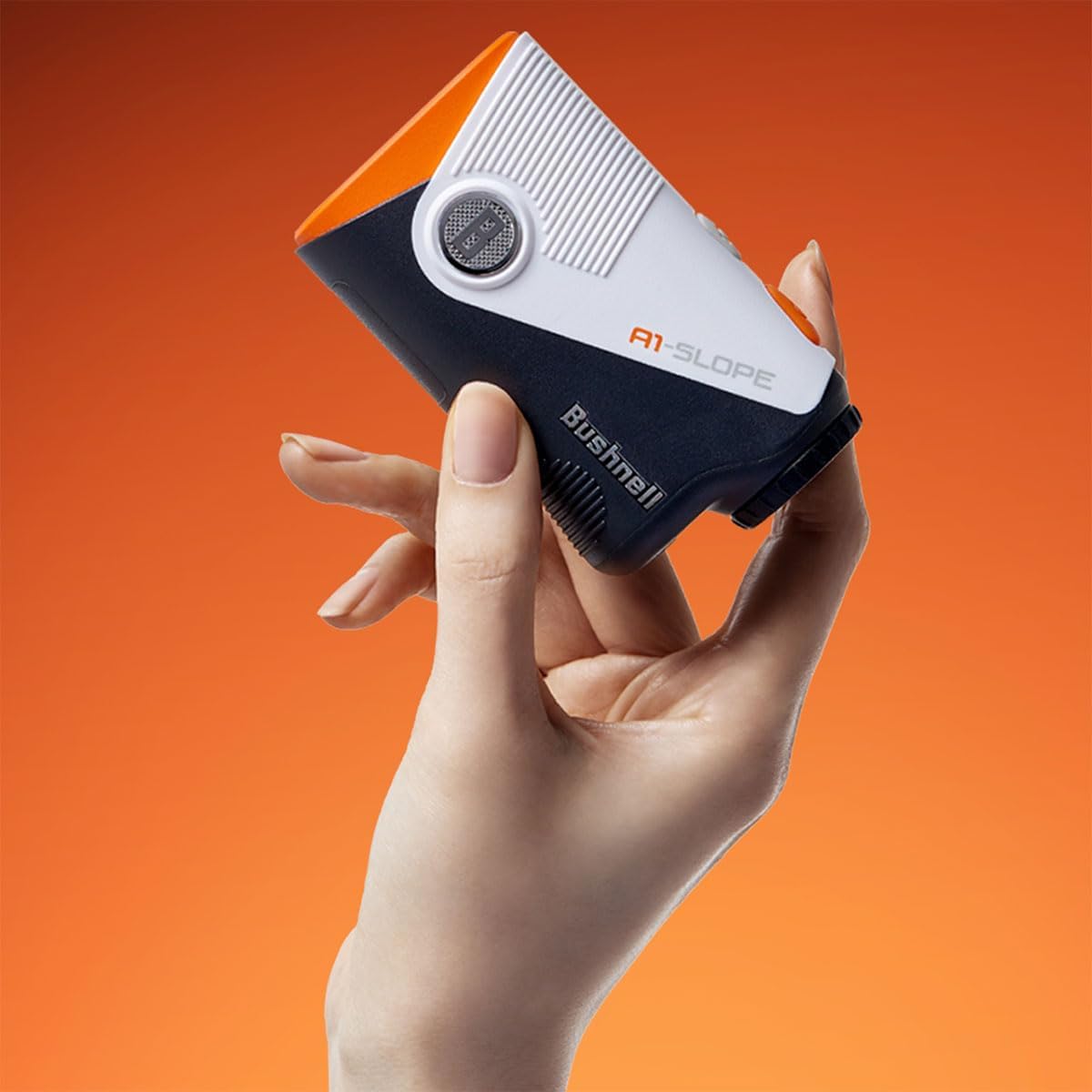 Bushnell A1-Slope Golf Laser Rangefinder Bundle - Ultra-Compact, Tour-Trusted Slope Technology, 6X Magnification, PinSeeker with JOLT with PlayBetter Portable Charger & Microfiber Towel