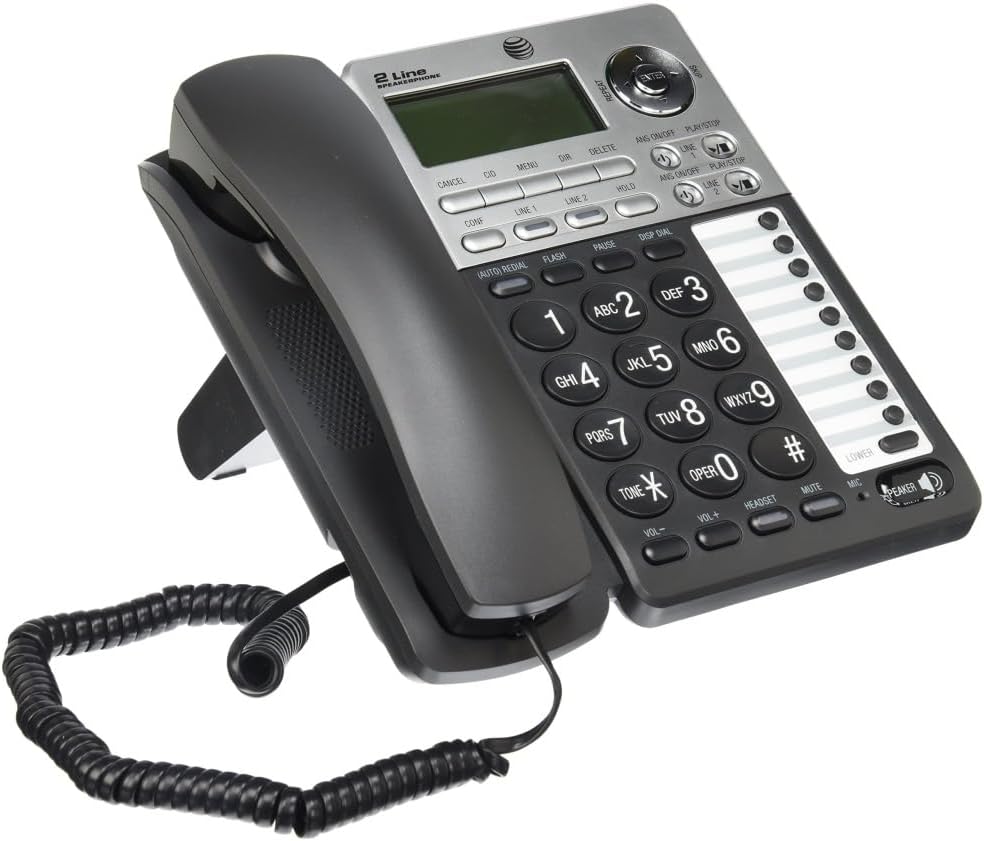 VTech AT&T ML17939 ML17939 Two-Line Speakerphone with Caller ID and Digital Answering System
