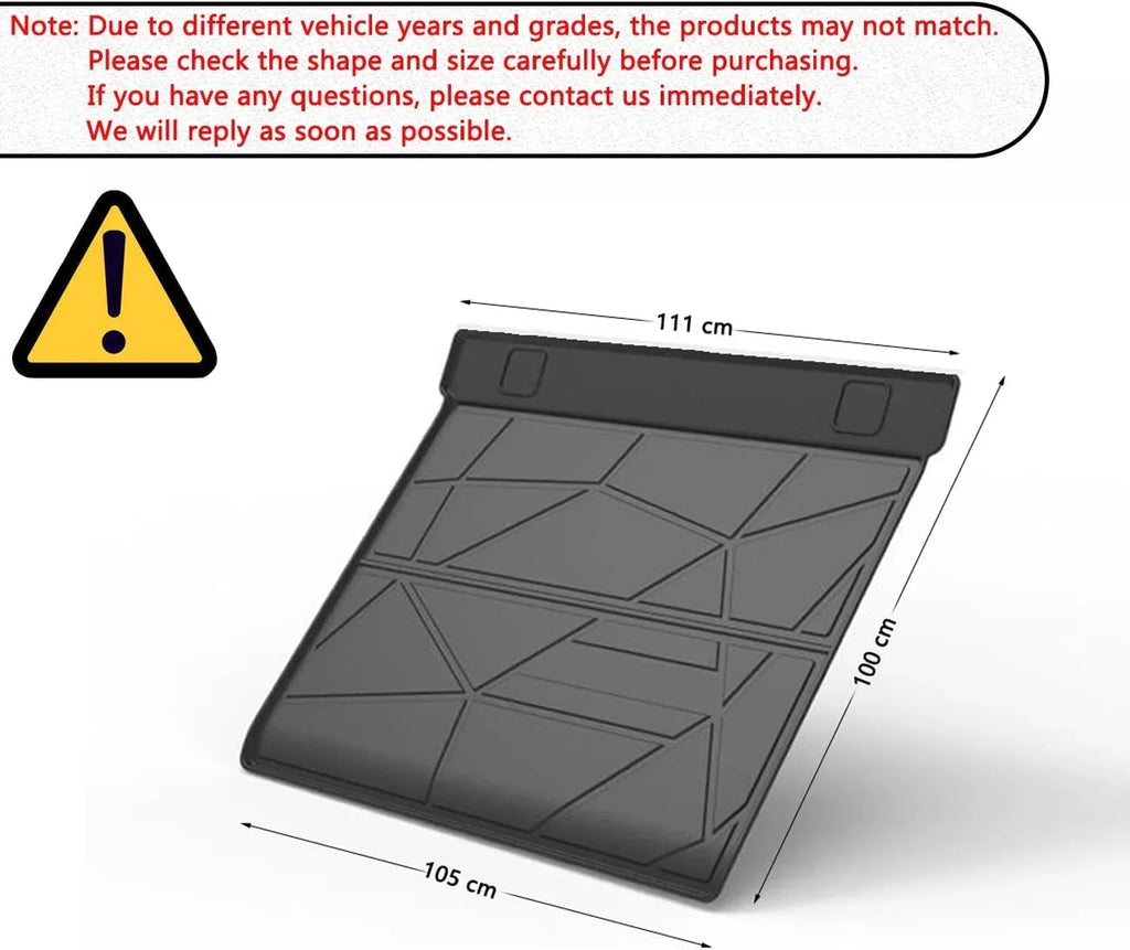 Cargo All Weather TPO Honda Hybrid Liner Cargo 2017-2022 Protection Mats For No CRV