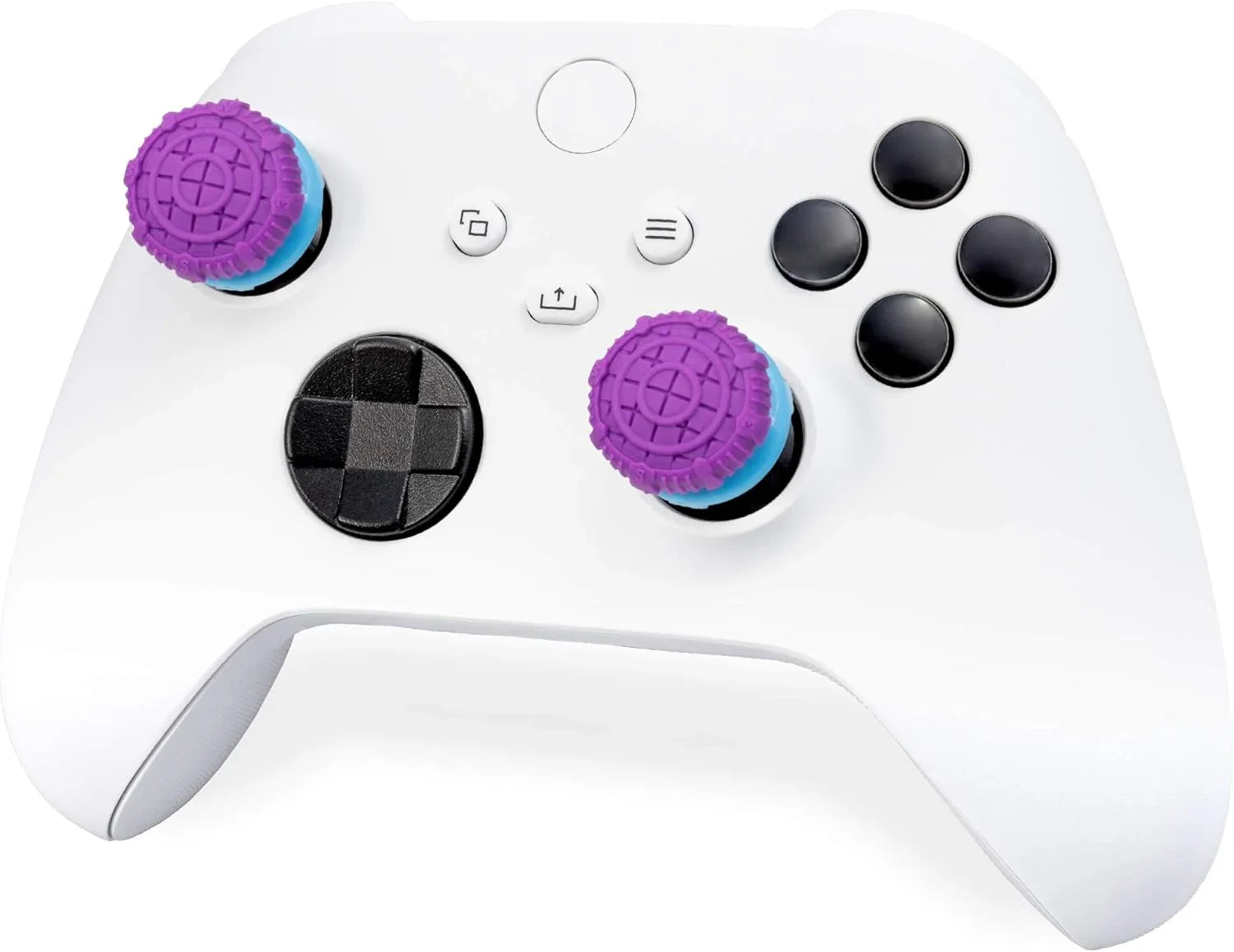One Xbox KontrolFreek (Domed) | Performance Thumbsticks X Freek and Royale High-Rise Xbox | Battle FPS for Convex Purple Series 2 Controller |