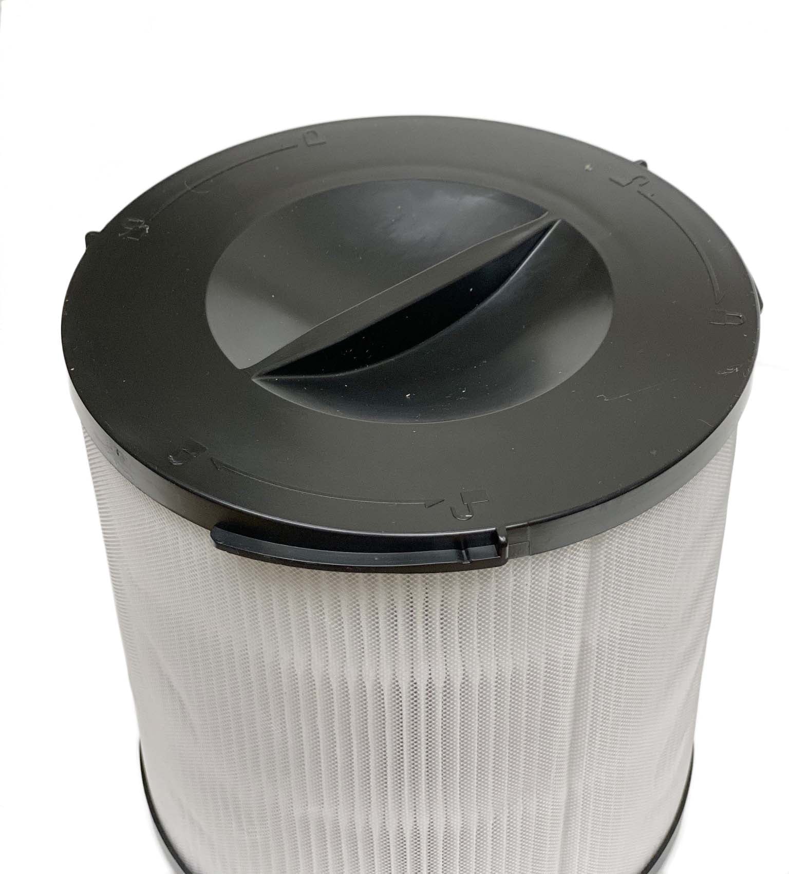 Nispira 16" True 500 HEPA UVC Black Ionizer ft 3 Sanitizer 5-Speed with 3-in-1 atmospheric and Filters sq Compatible with Replacement SilverOnyx 8541832765 Filter Model Purifier H13