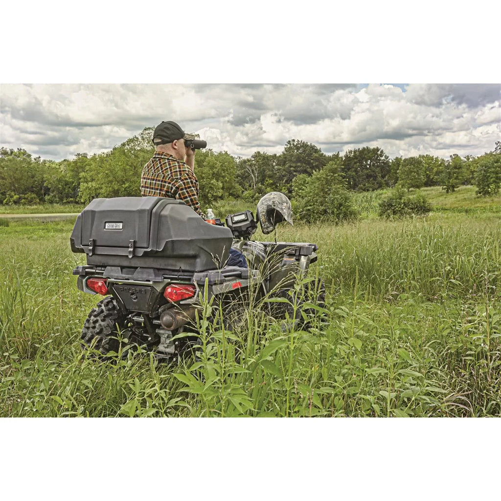 Guide Cargo Cushion, Helmet Large Gear ATV Lounger Holder Box, Storage, Seat with
