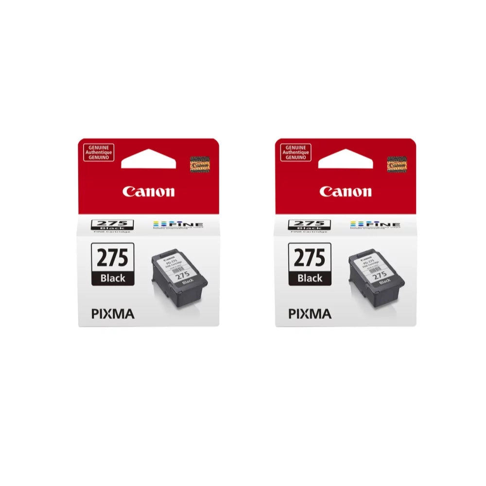Canon Black PG-275 Ink 2 Pack Cartridge,