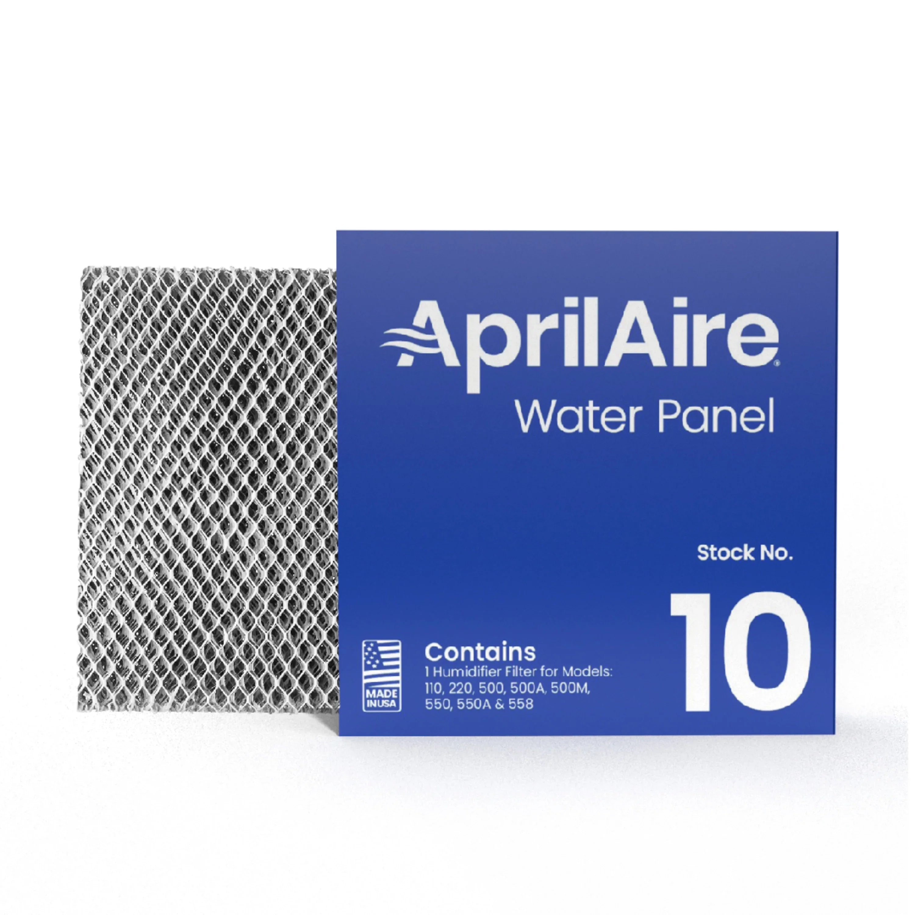 500A, Humidifier AprilAire for Replacement Panel 10 500M, 220, Whole-House 4) 110, Models 550A, Water 500, 550, of 558 (Pack AprilAire