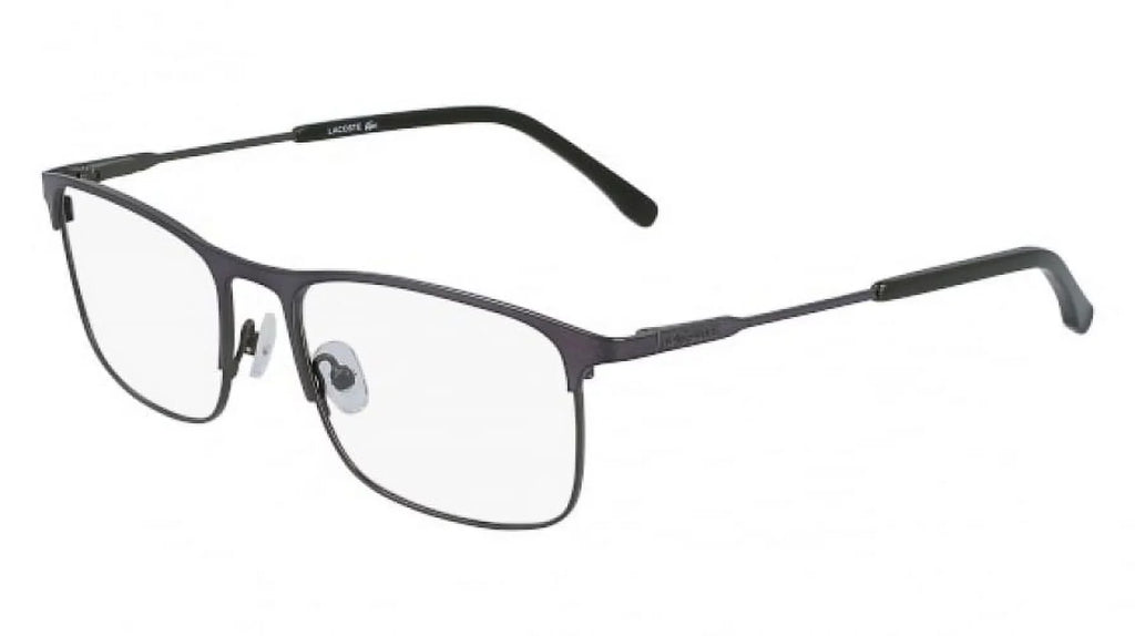 Green L2252 Eyeglasses 033 Gunmetal/Army Lacoste