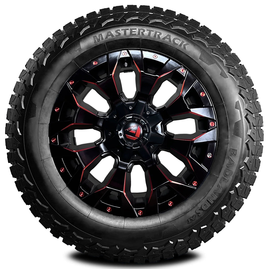 All Light Tire AT Truck Ply 125S SUV Mastertrack LT275/70R18 275/70/18(Tire 10 Terrain BADLANDS E Only)