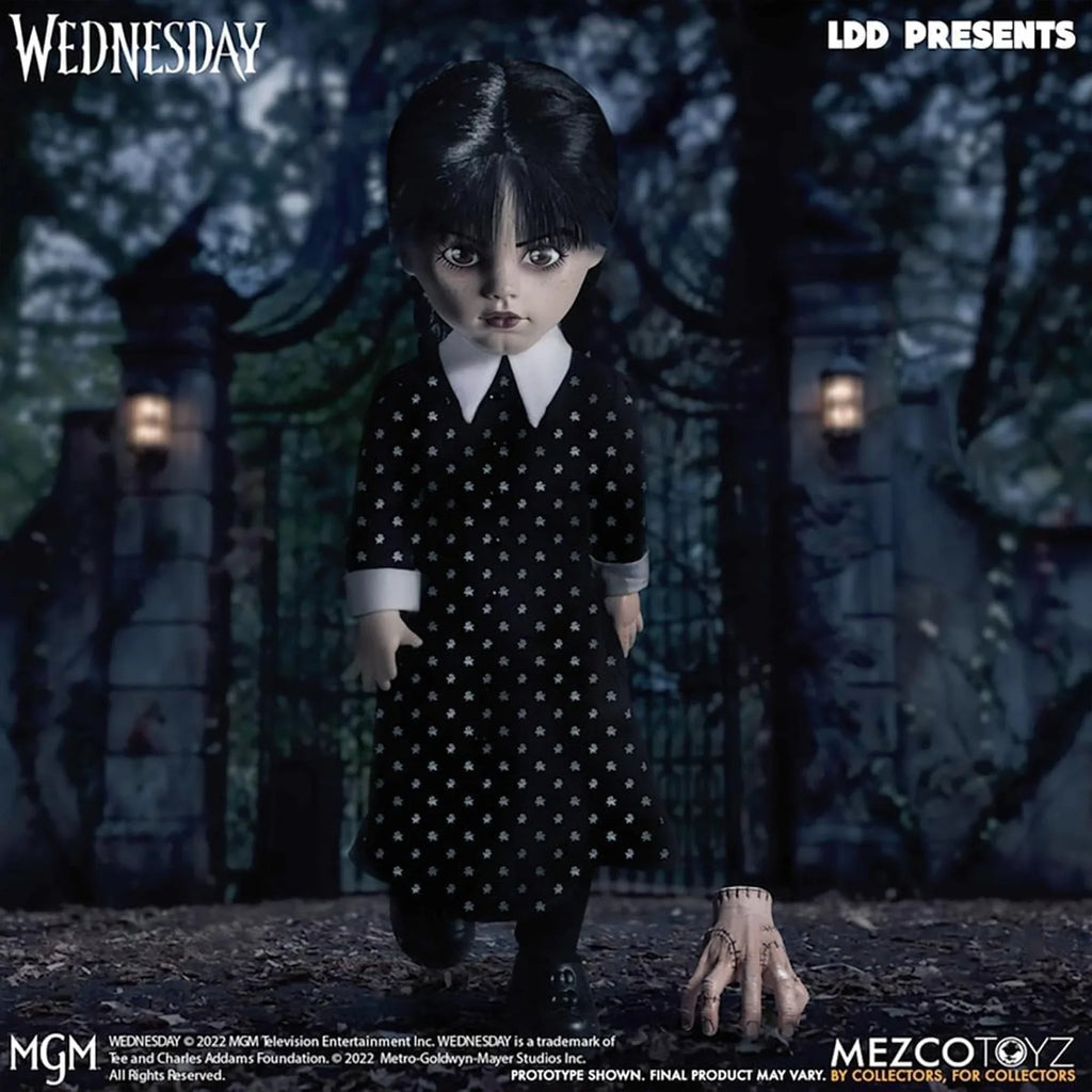 Presents Addams Wednesday Dolls Living Dead Doll LDD