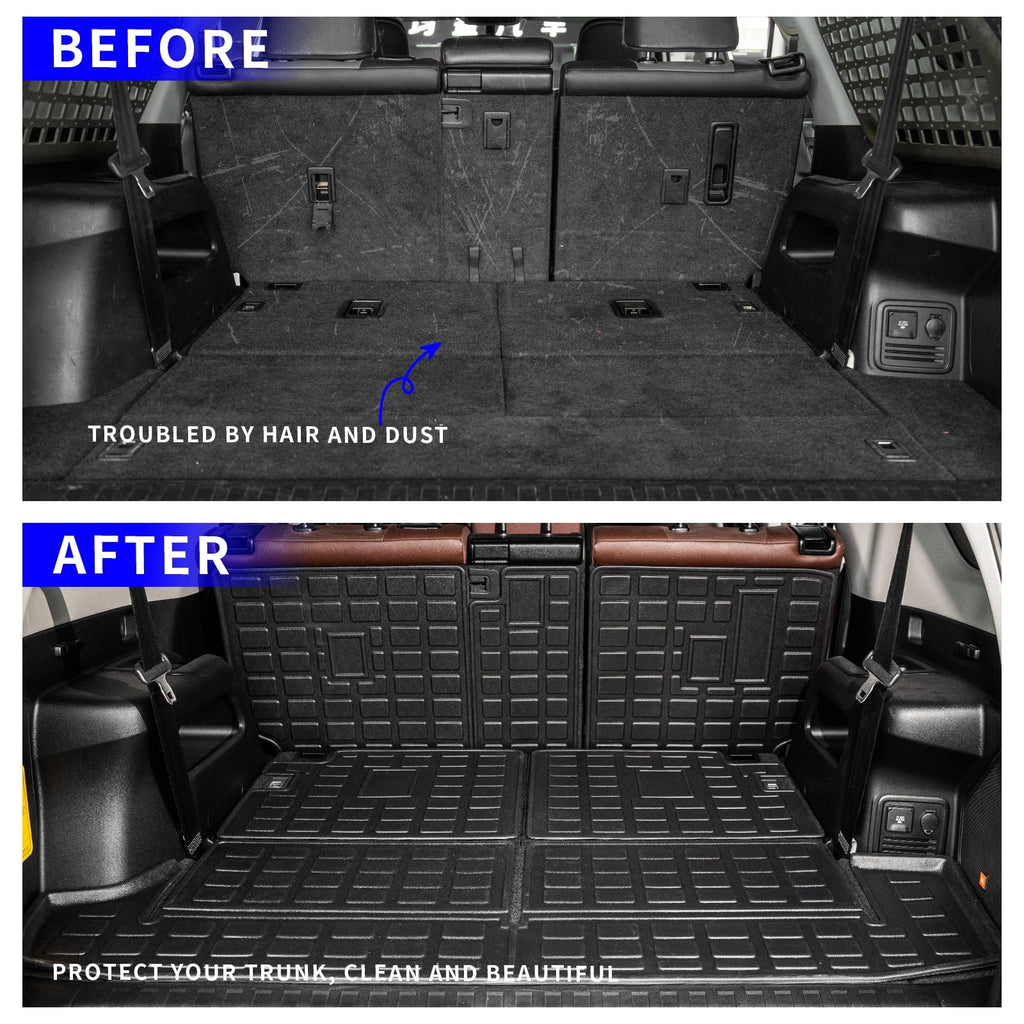7 4Runner Mat Floor Accessories 2013-2023 Cargo Mats Cargo Liner Toyota Mat Fit Seats Trunk