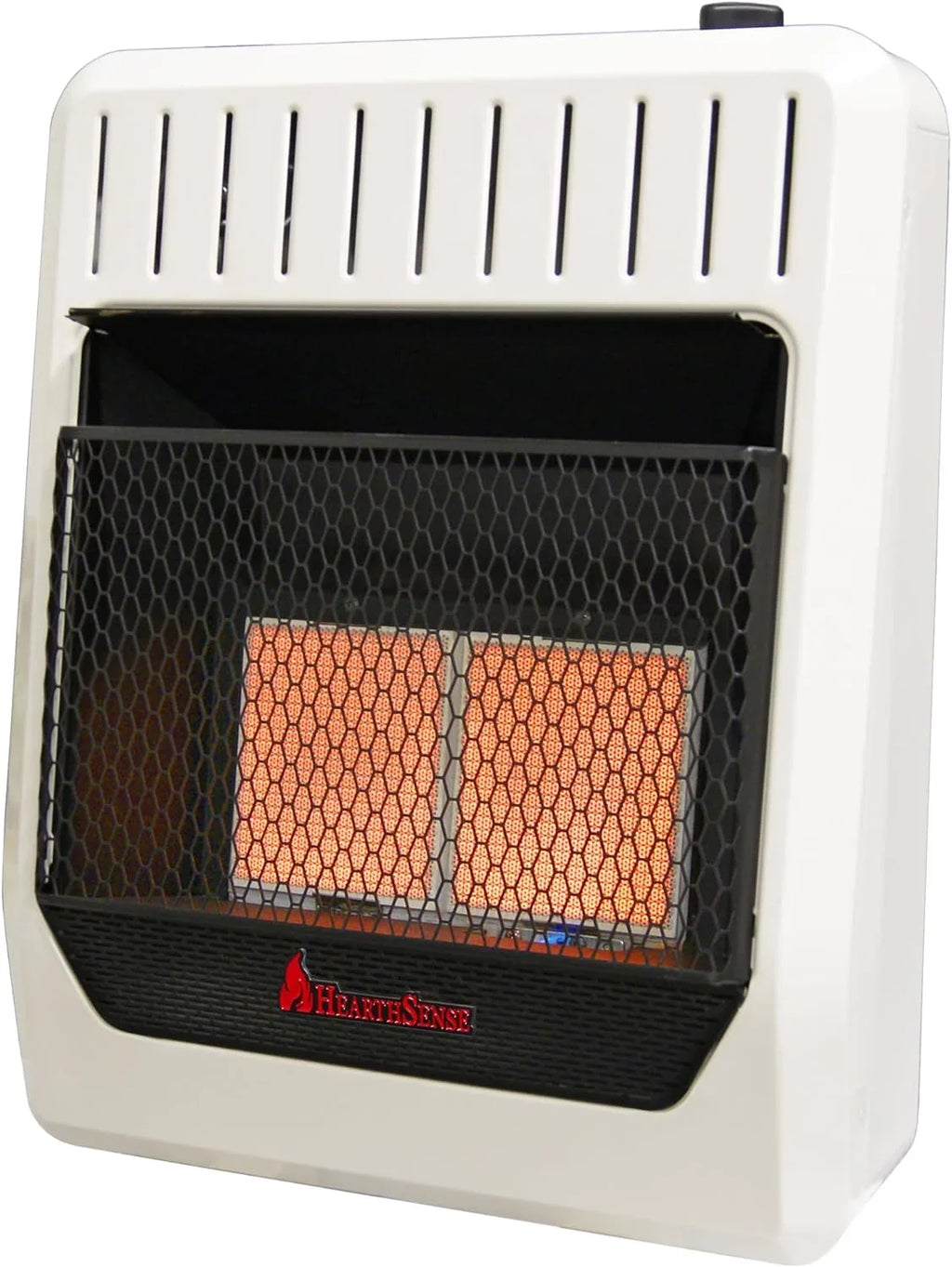 Hearth Infrared Vent Fuel with Heater Control Dual IR16T-BB and Blower Plaque Sense 20,000BTU T-Stat Model# Base Less