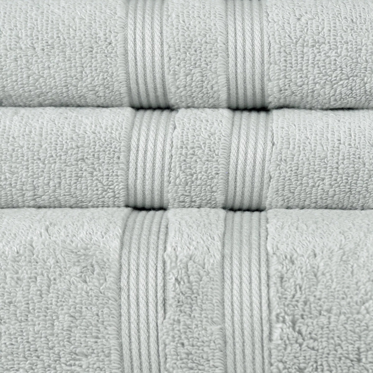 Set, Towel 6 Performance Solid Piece Silver Mainstays