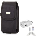 Rugged Xiaomi Holster w 10 Cable Pro, Max Charger Axon Prime Note Type-C Home Mi - Fast 10 X1 for 6ft 9T 7 Z 5G Pro, Case 10, Belt 11 2S Blade Redmi ZTE Clip USB