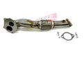 Maximizer Pipe Straight Stainless 2008 Fits Mitsubishi steel 2.0L thru Flow 2014 For By EVO-X 4B11