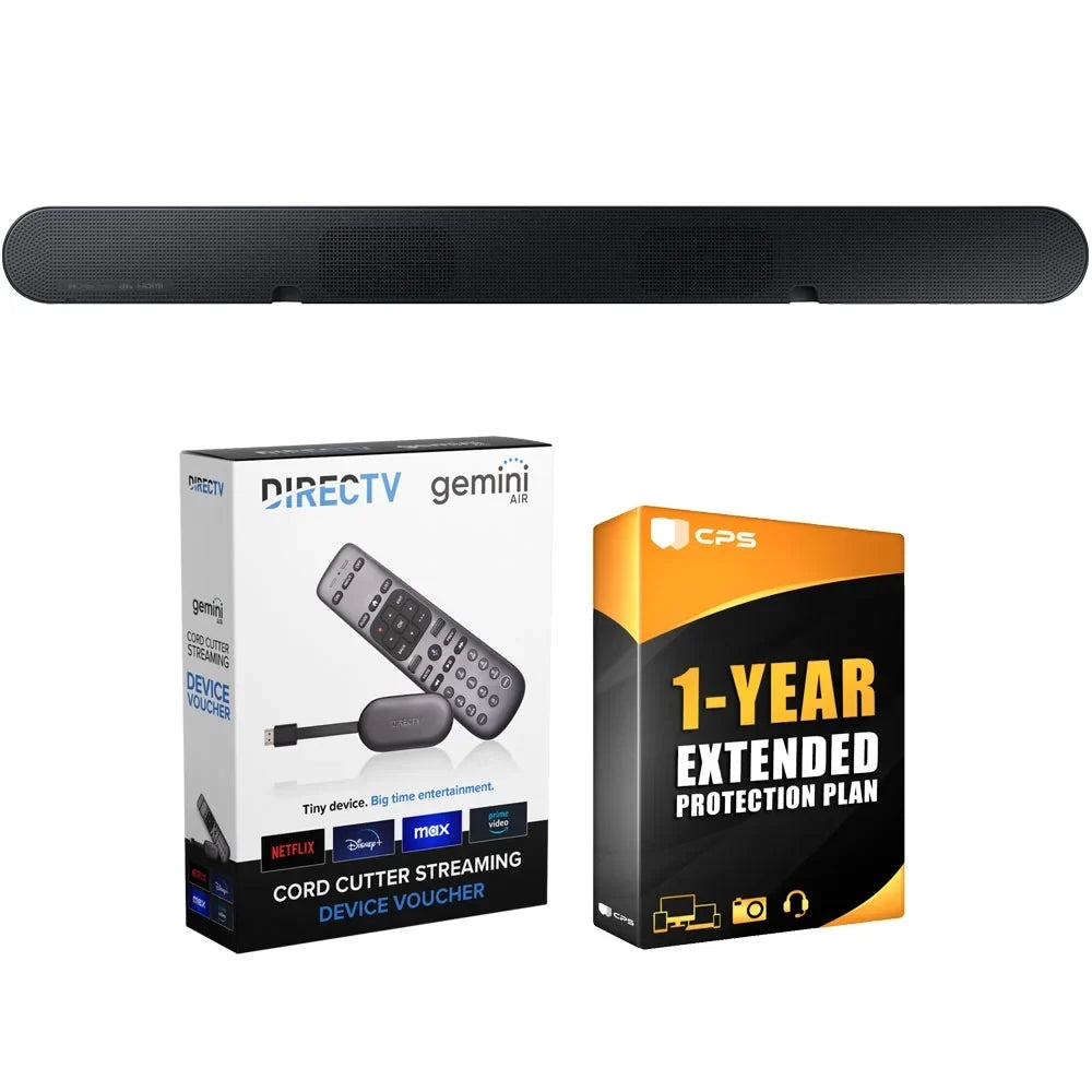 Soundbar Wireless Redeemable S-series with Gemini oxygen Samsung HW-S60D (2024) DIRECTV