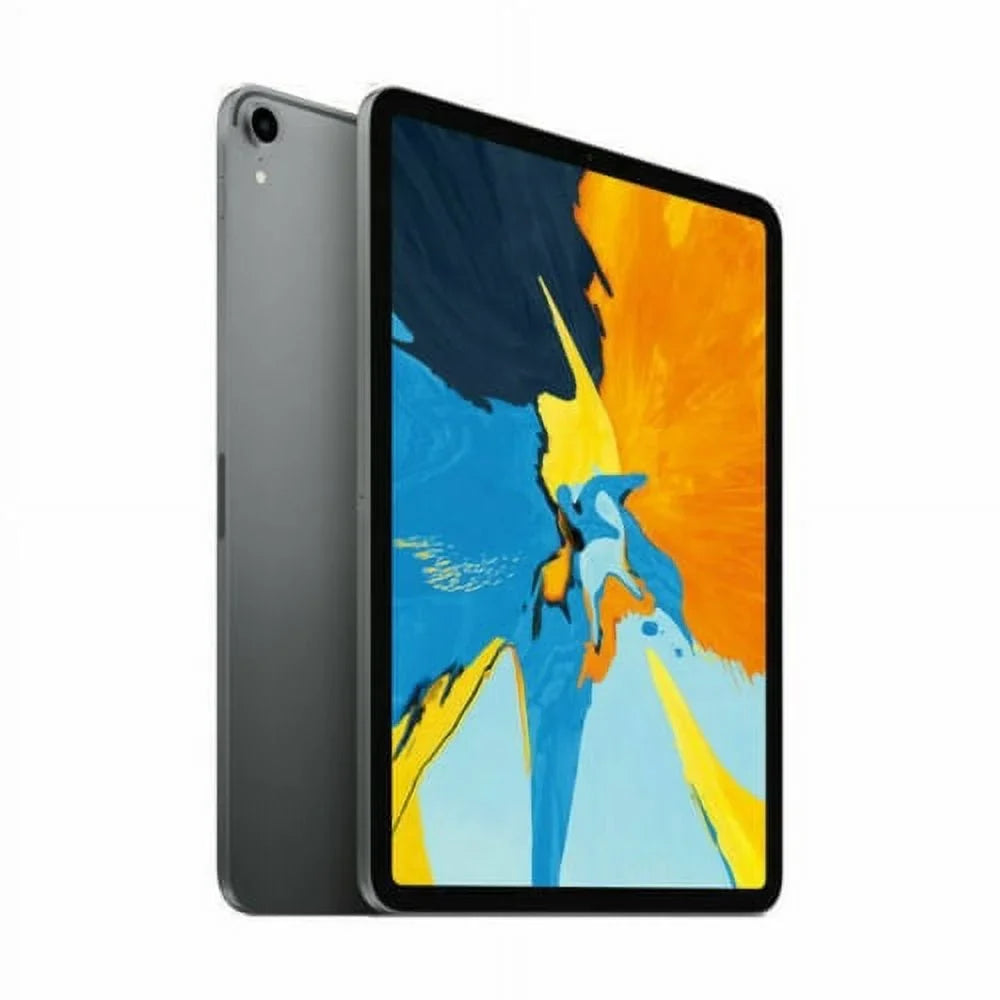 Restored Pro + iPad Unlocked, 512 4G LTE (Refurbished) Gray Apple Space Wi-Fi (2018), GB 11"