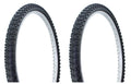 Two DB-1003A. set. Tires 2.20" Tires. Side Duro x 2 Wall Tire Black/Black 27.5"