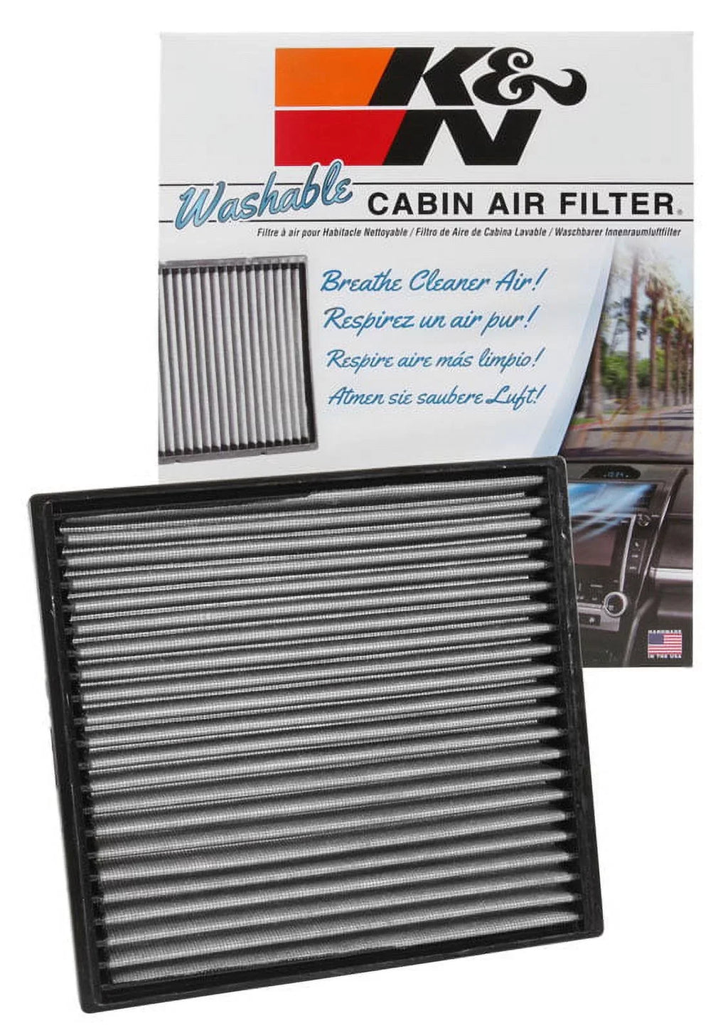 LEXUS oxygen oxygen Filter Fits your SC, Reusable LEXUS Washable VF2045 select: Freshens Cleans for 2001-2006 Mazda, LS K&N Incoming Lexus Ford, & Cabin and 2002-2010