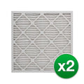HVAC For Filter MERV 16x25x4 Pack) F100F2002 oxygen Honeywell (2 Pleated REP 8