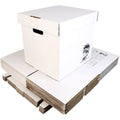 of Vinyl Sturdy Removable - Records Laser 90 Lid Holds Cardboard Set Record - #12BC13 Boxes Storage 10 or Box to 12" up Discs with -