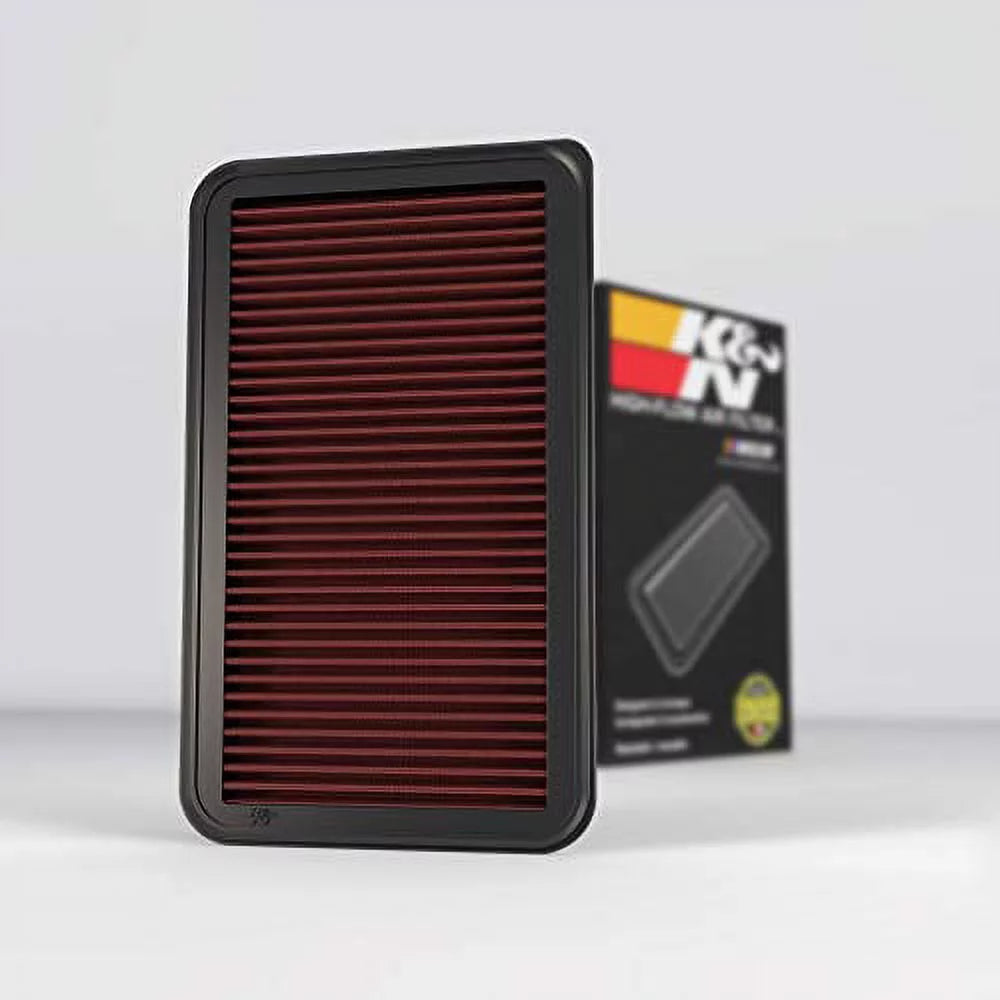 Sienna, Wisdom, K&N Camry Filter: ES Toyota/Lexus Performance, Washable, Engine 2014 Replacement: (Kluger, High RX 2001 - 300, Highlander, oxygen Solara, Alphard, 300) 33-2260 Premium, Hybrid,