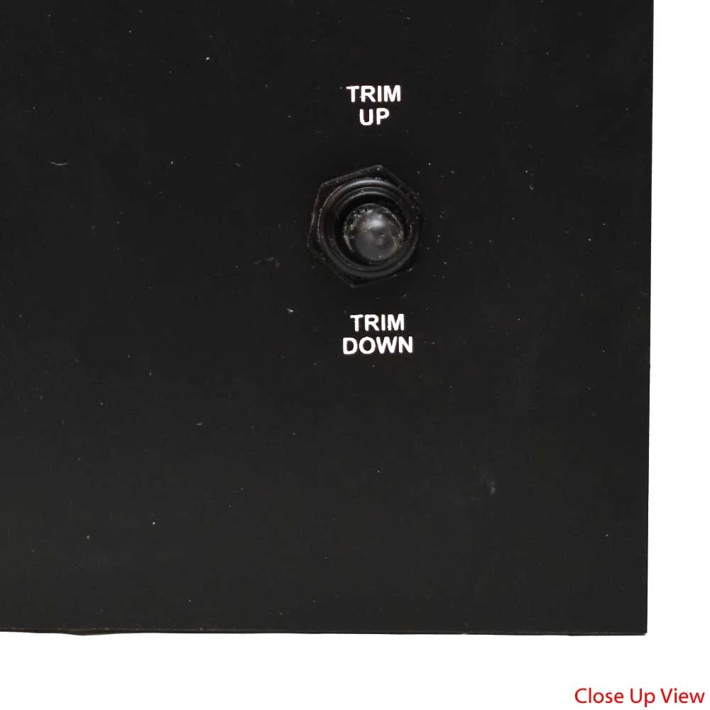 Trim 5 Switch x Boat Panel 2125510 Lowe Inch Plastic | 7 Black