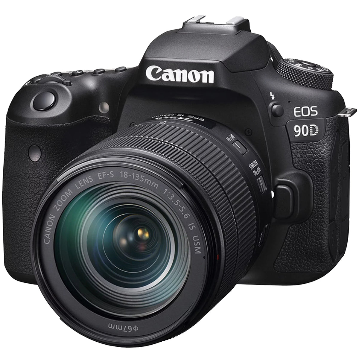 Canon + Lens Accessory 18-135mm + Camera Card 90D SanDisk DSLR Memory EOS with USM ZeeTech Bundle IS 32GB