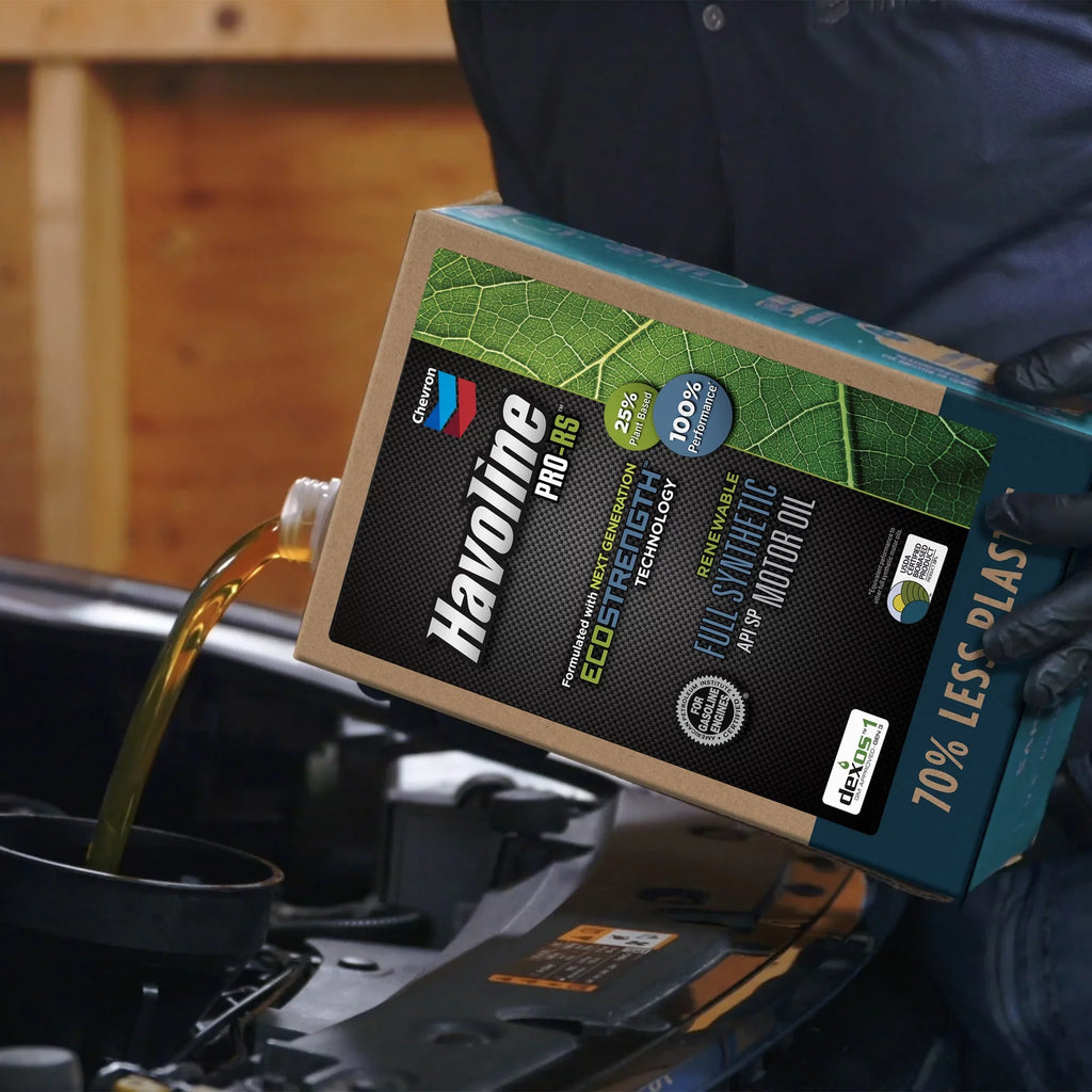 Havoline PRO-RS Box Synthetic Oil Renewable Motor Smart 6Q Change 5W-20,