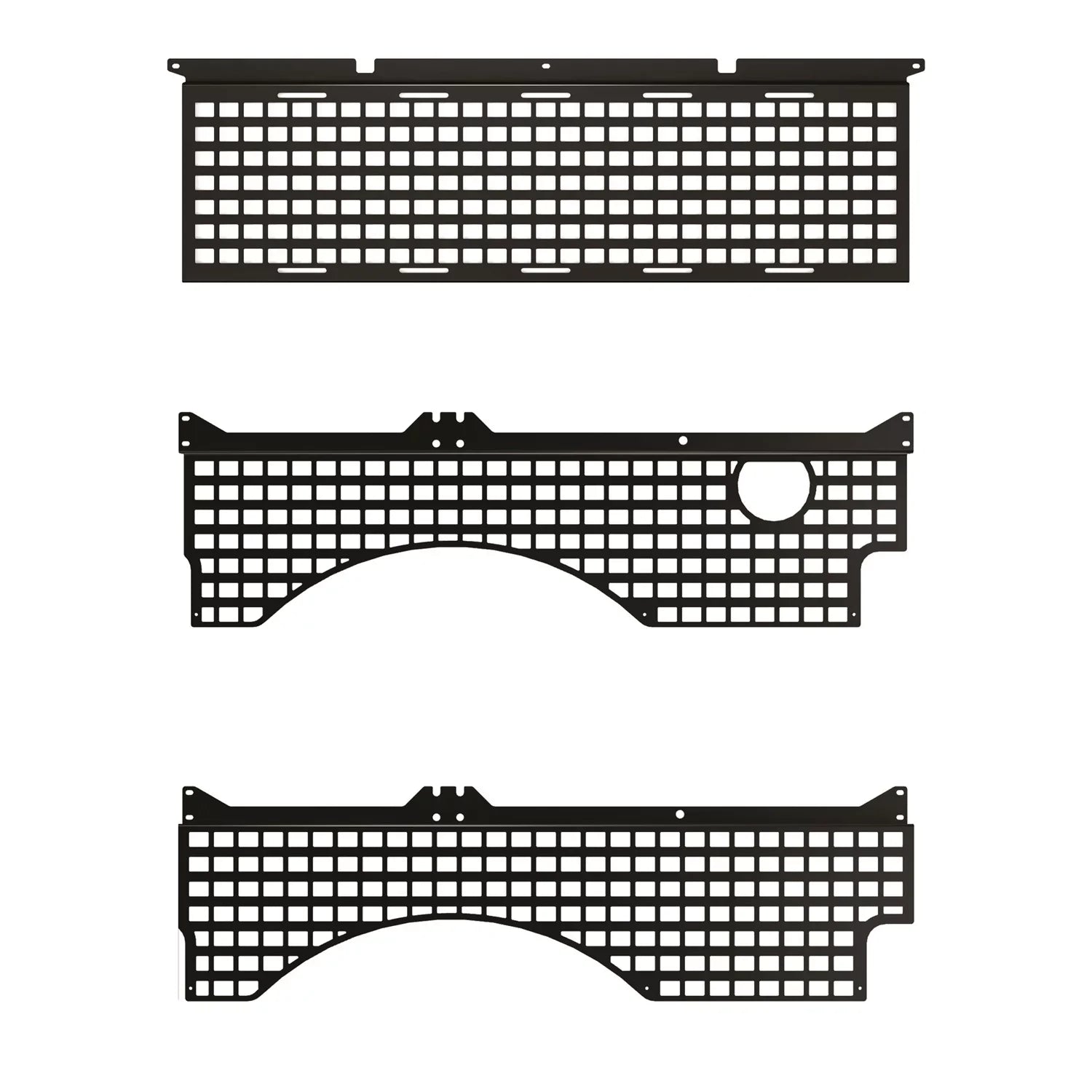 NISSAN TITAN Fits Molle Titan 2017 S, 2016-2018 XD Panel NISSAN Fits select: TITAN XD 16-21 Titan 195411 Putco