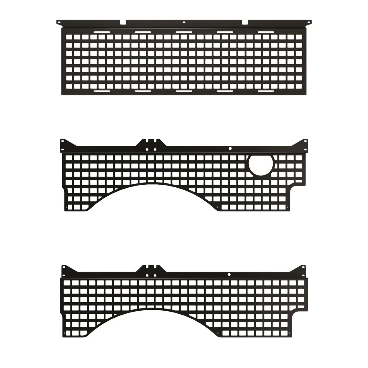 Molle 195402 Passenger - - 16-21 5.7ft (Short Putco XD Nissan Box) Titan/Titan Panel Side