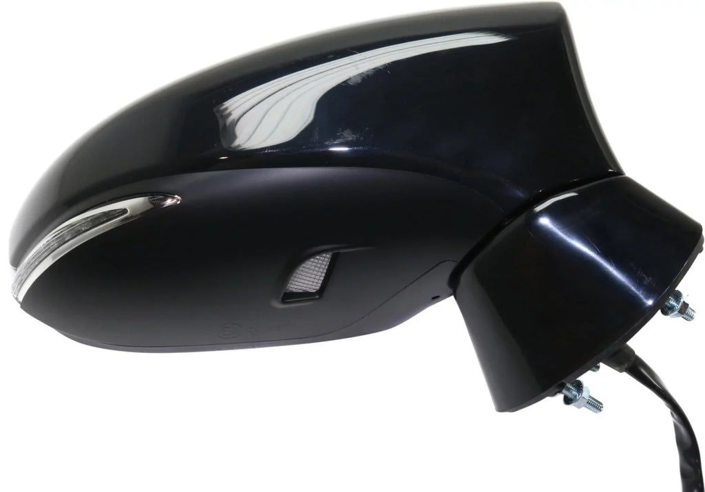 Heated Side Compatible CT200h Textured Kool-Vue Lexus Right Mirror With In-housing Light 2014-2017 Black Signal Passenger