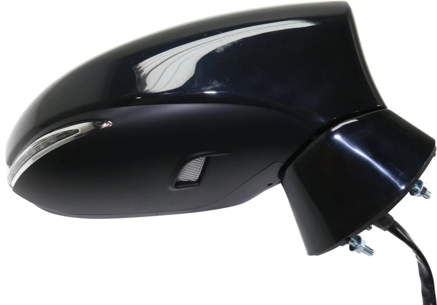 Heated Side Compatible CT200h Textured Kool-Vue Lexus Right Mirror With In-housing Light 2014-2017 Black Signal Passenger