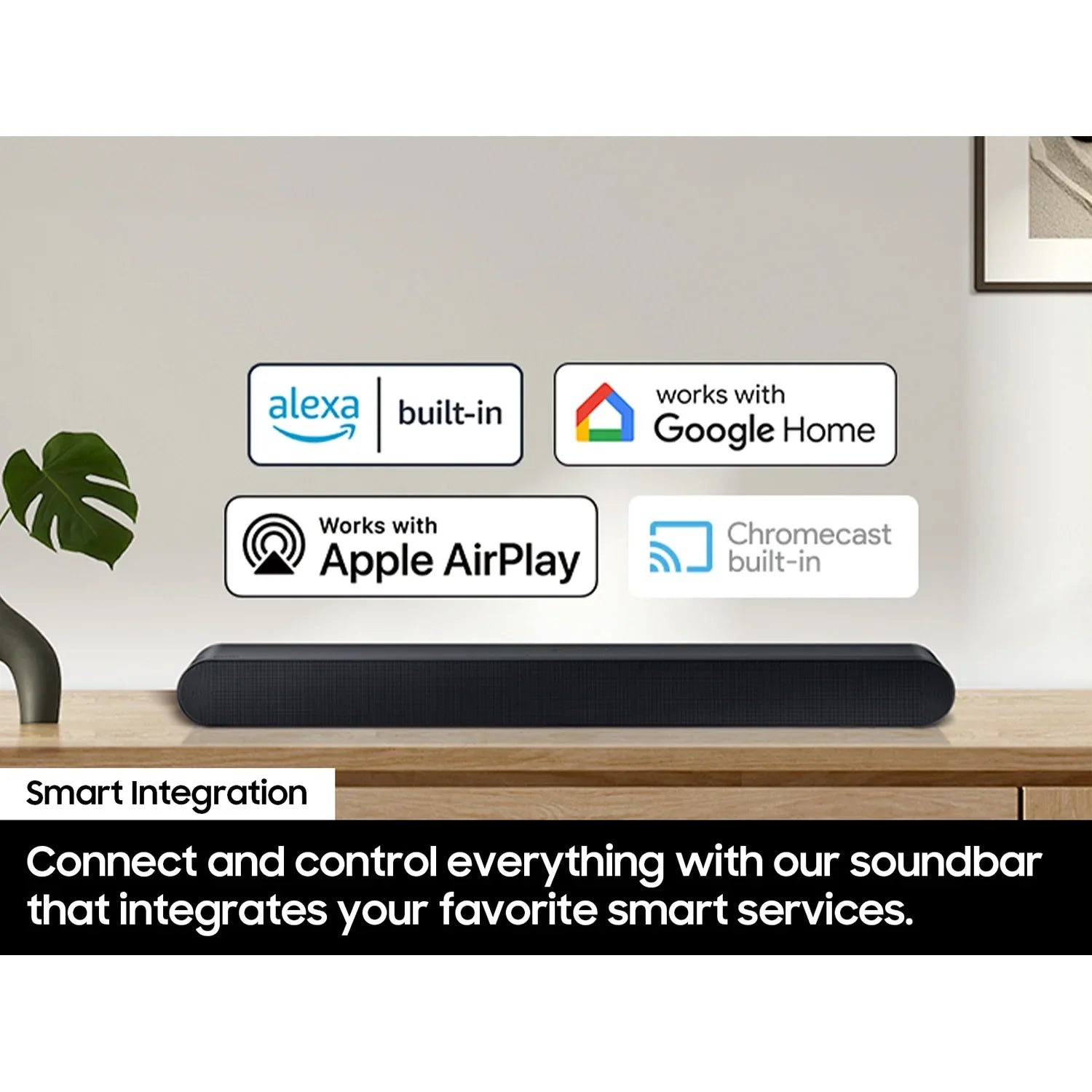 Soundbar Wireless Redeemable S-series with Gemini oxygen Samsung HW-S60D (2024) DIRECTV