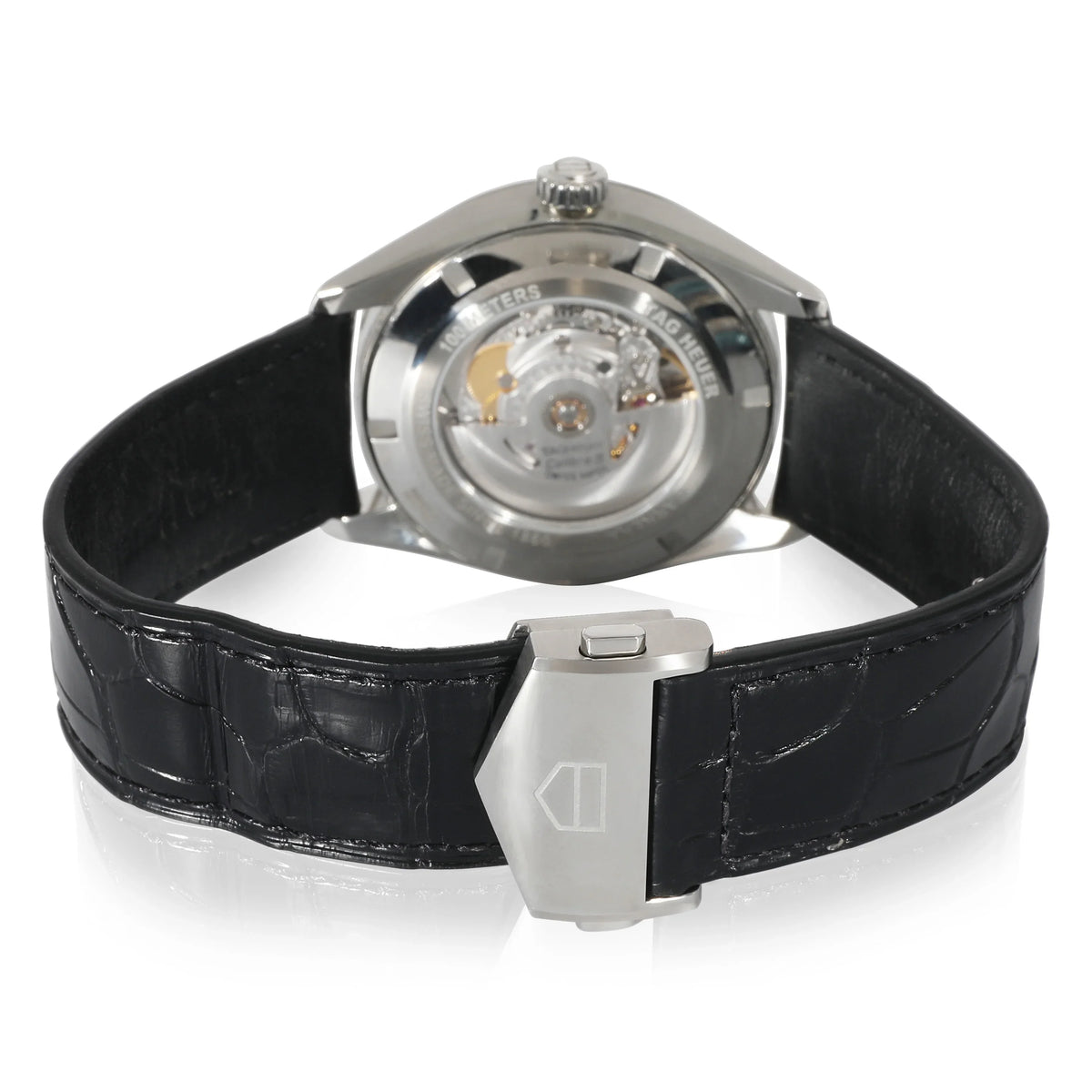 WBN2013.FC6503 Stainless Men's in Pre-Owned Heuer Carrera Tag Steel Watch