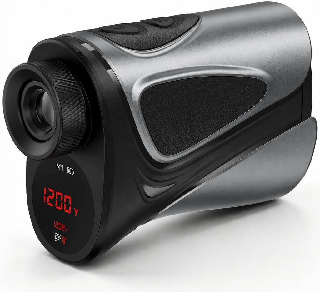 Golf Rangefinder 1200 Y Slope Compensation, Flag-Lock Alert & Touchscreen.