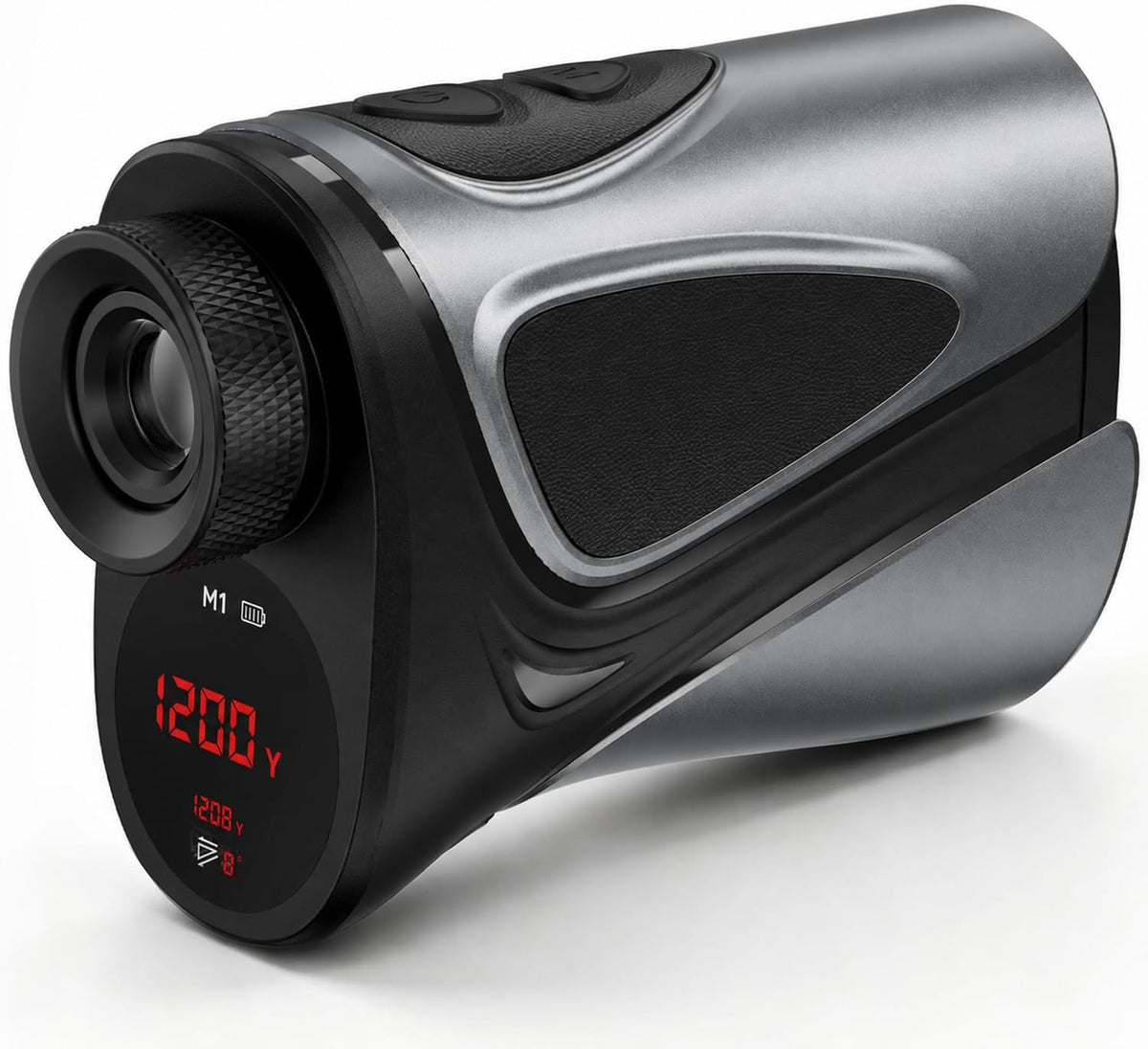 Golf Rangefinder 1200 Y Slope Compensation, Flag-Lock Alert & Touchscreen.