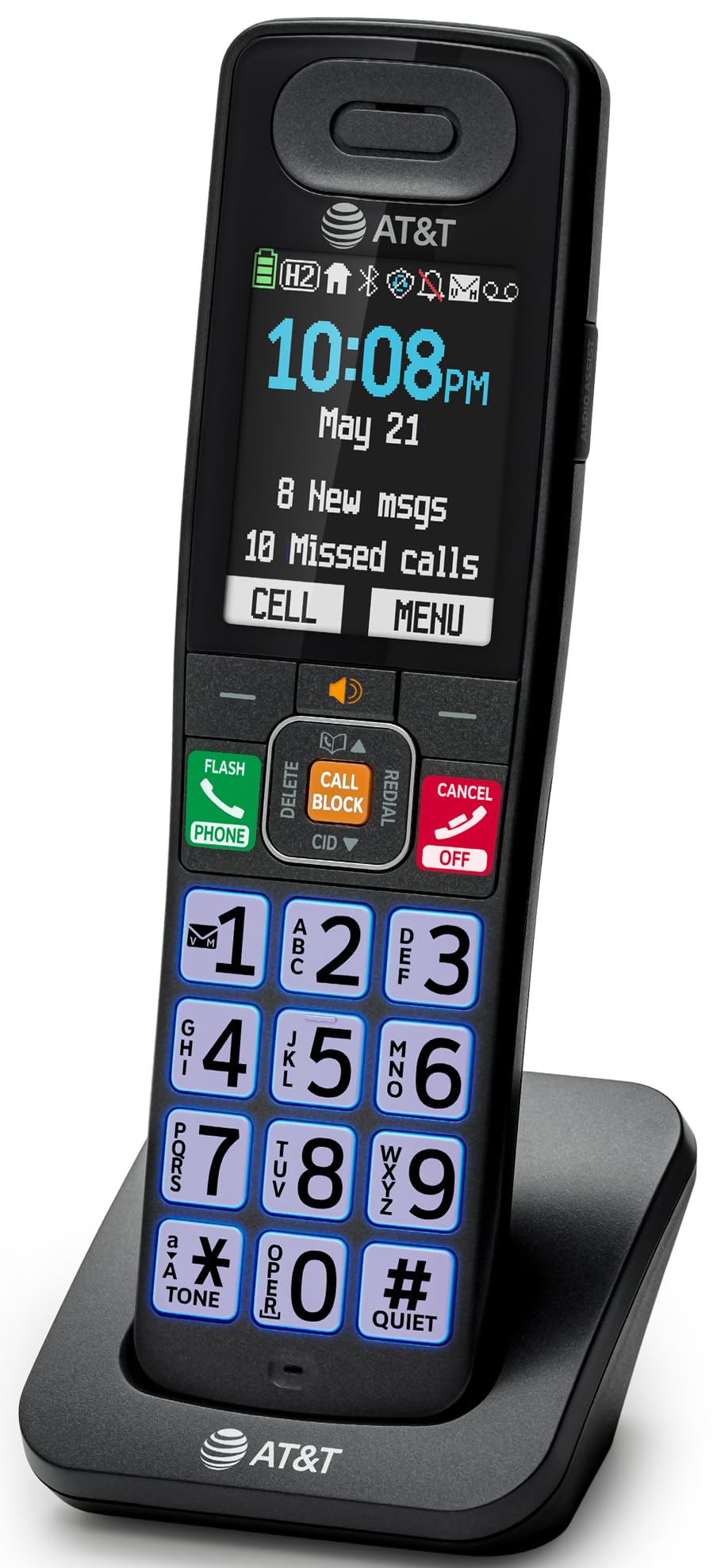AT&T 3 Handsets Cordless Phone with Answering System â BL108-3